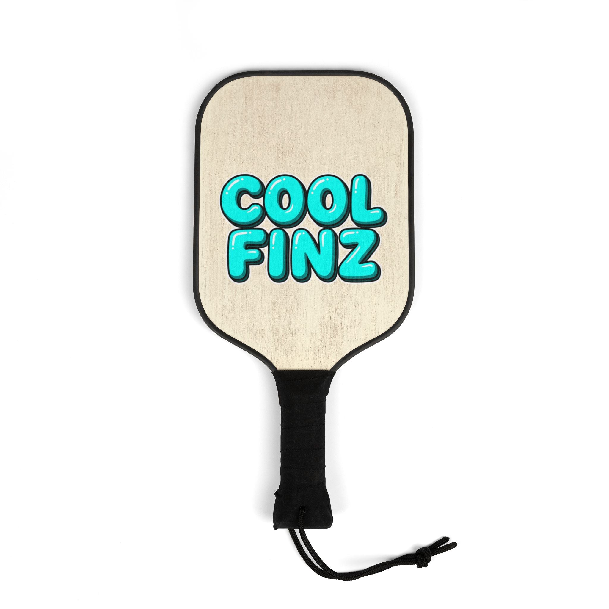 Pickleball Paddle Set – "COOL FINZ" Wooden Paddles with Balls