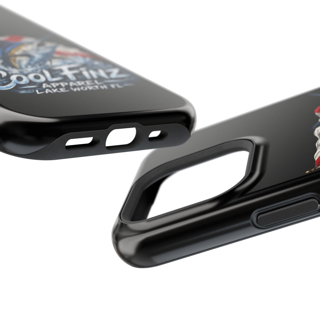 Phone Case — CoolFinz Marlin Design with Florida Flag (Magnetic Impact-Resistant)