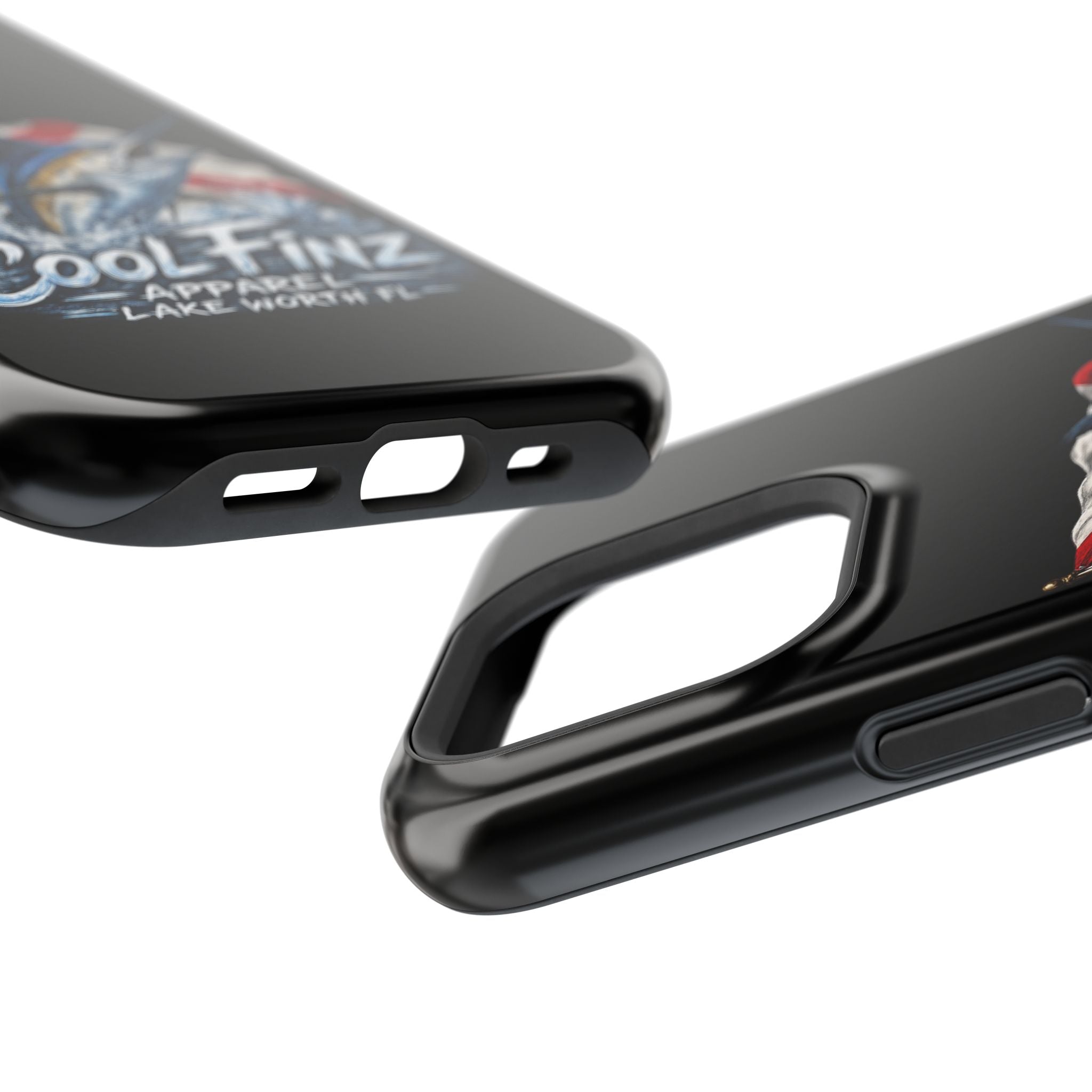 Phone Case — CoolFinz Marlin Design with Florida Flag (Magnetic Impact-Resistant)
