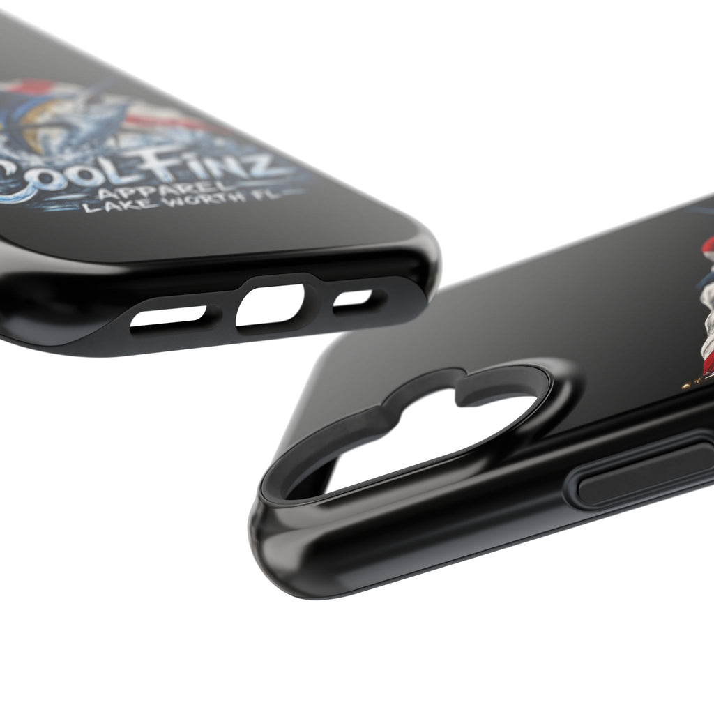 Phone Case — CoolFinz Marlin Design with Florida Flag (Magnetic Impact-Resistant)