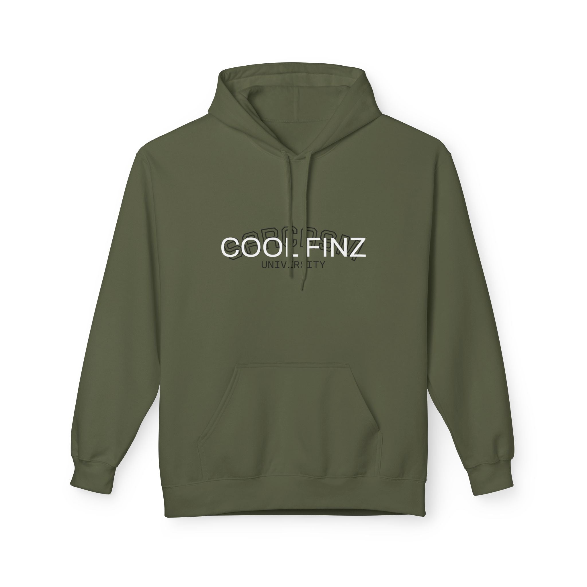 Cool.Finz Hoodie — Retro Mahi Mahi Fishing Flag Graphic Hoodie