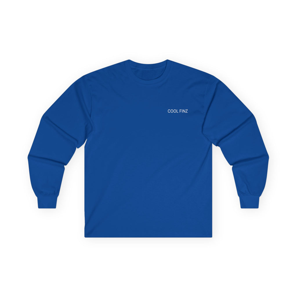 Long Sleeve Tee — Cool Finz Marlin Fishing Shirt with Florida Flag