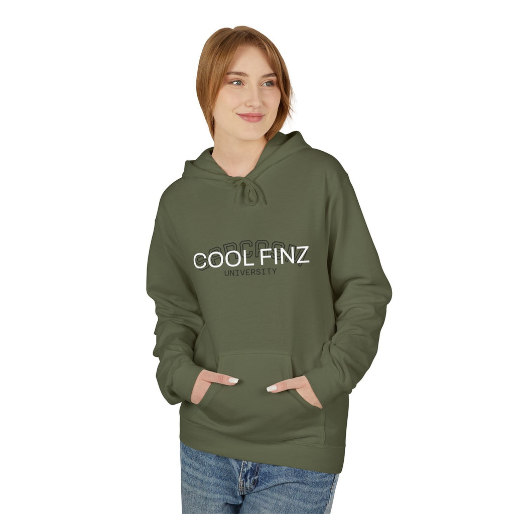 Cool.Finz Hoodie — Retro Mahi Mahi Fishing Flag Graphic Hoodie