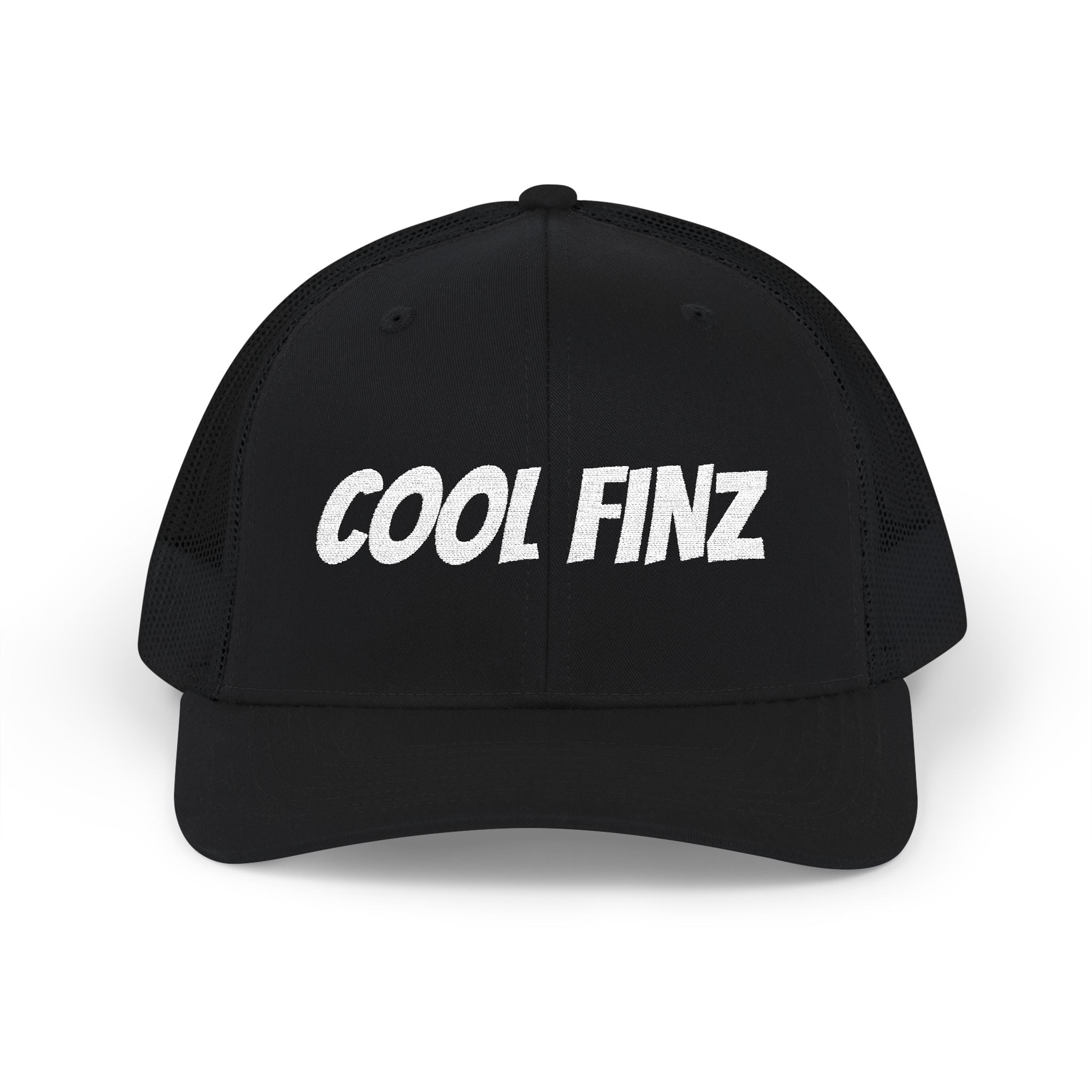 Cool Finz Snapback Trucker Cap – Bold Retro Mesh Baseball Hat