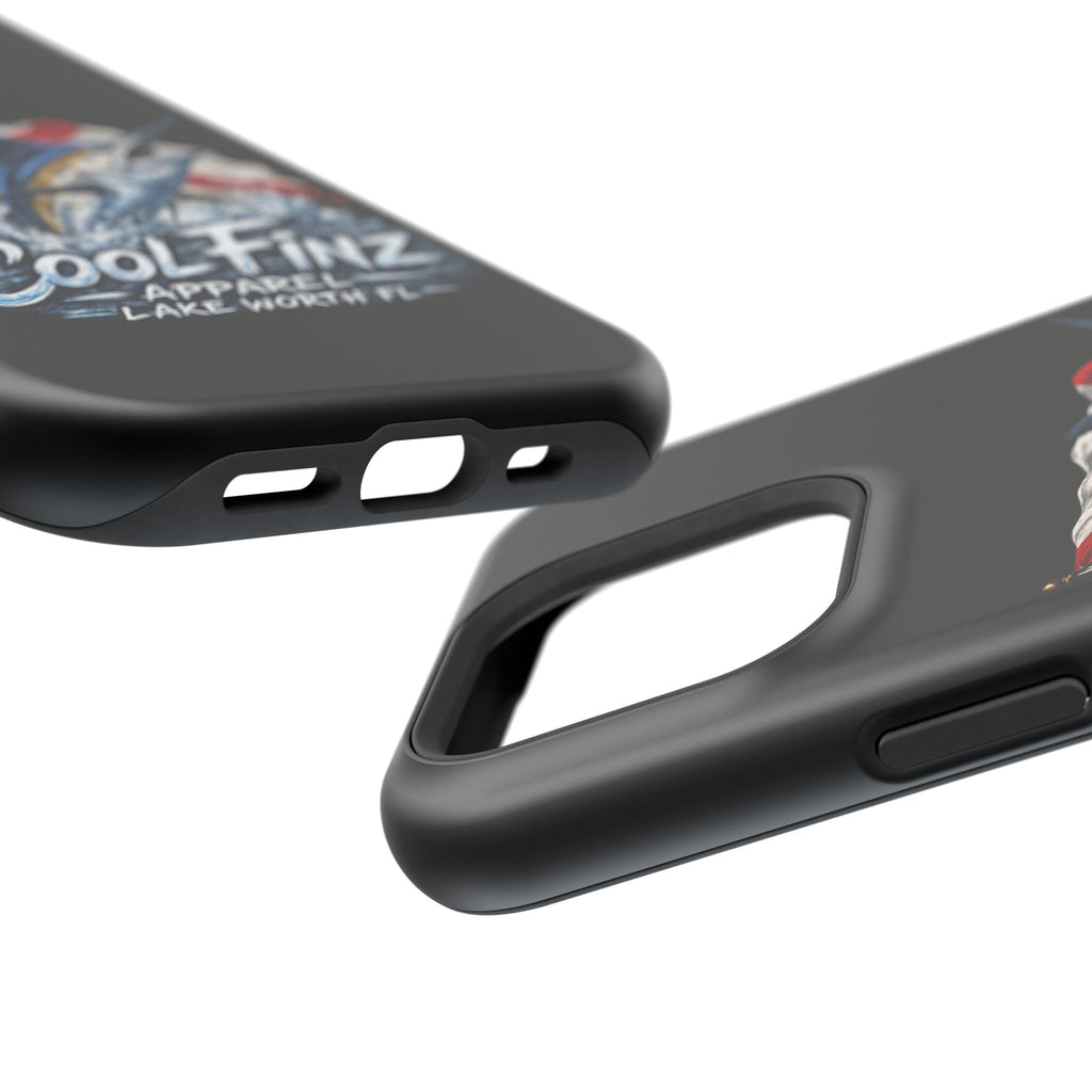Phone Case — CoolFinz Marlin Design with Florida Flag (Magnetic Impact-Resistant)