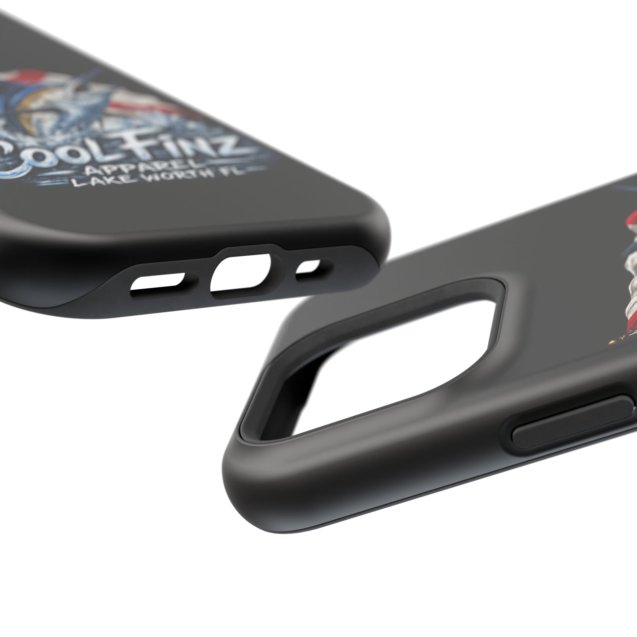 Phone Case — CoolFinz Marlin Design with Florida Flag (Magnetic Impact-Resistant)
