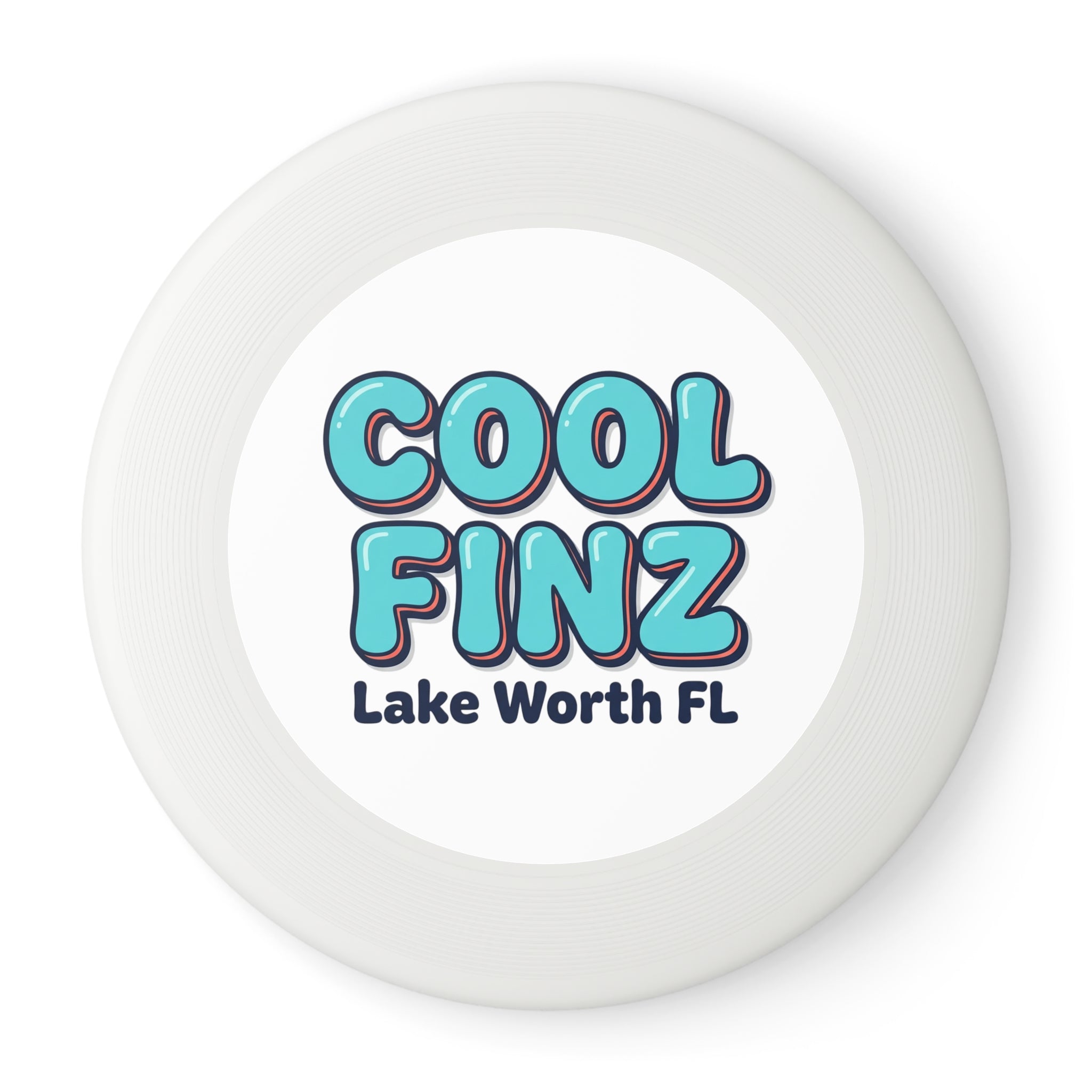 Cool Finz Wham-O Frisbee — Lake Worth FL Graphic Flying Disc