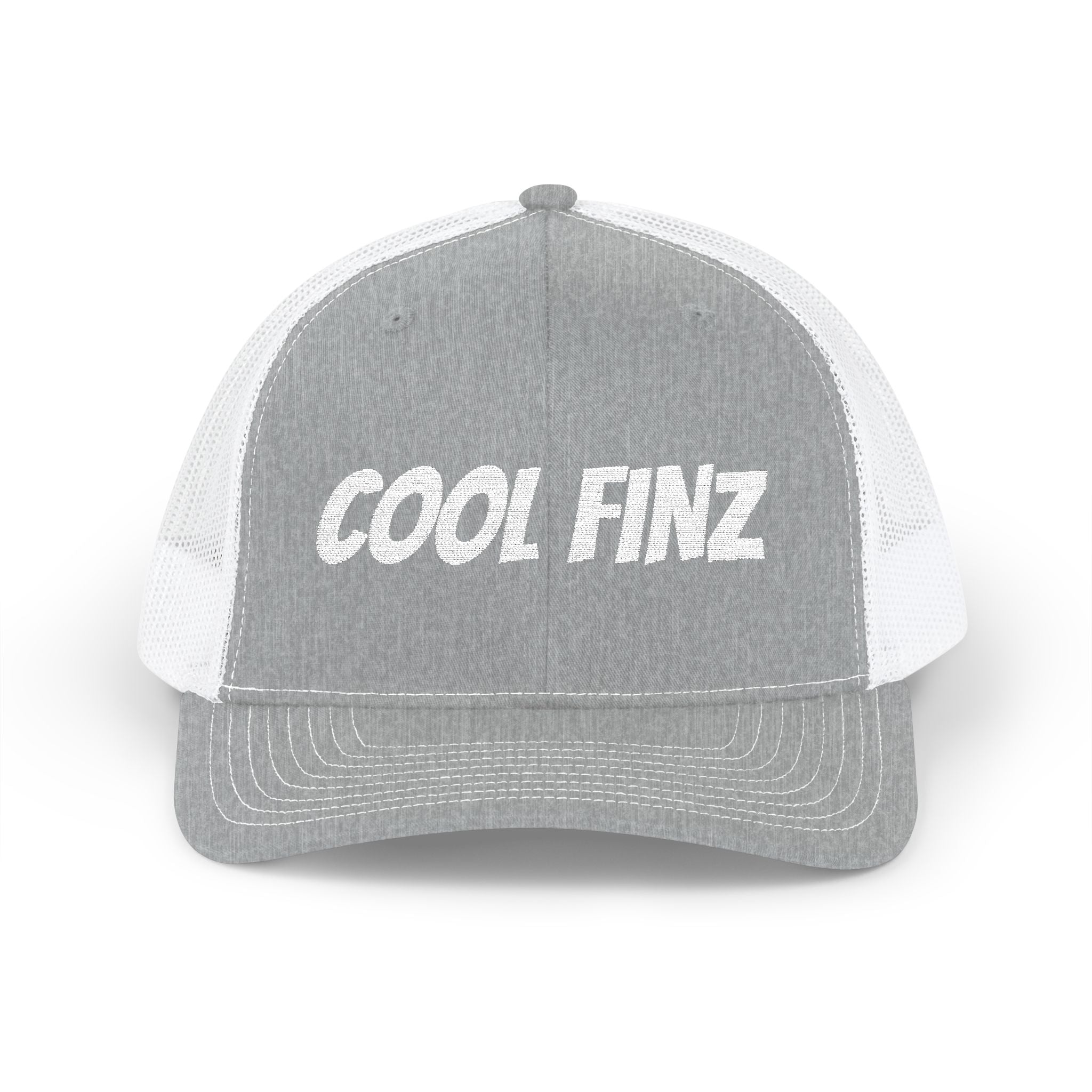 Cool Finz Snapback Trucker Cap – Bold Retro Mesh Baseball Hat