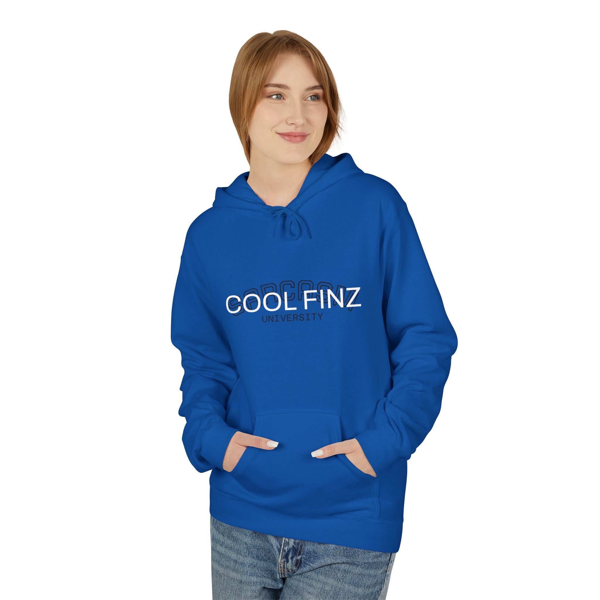 Cool.Finz Hoodie — Retro Mahi Mahi Fishing Flag Graphic Hoodie