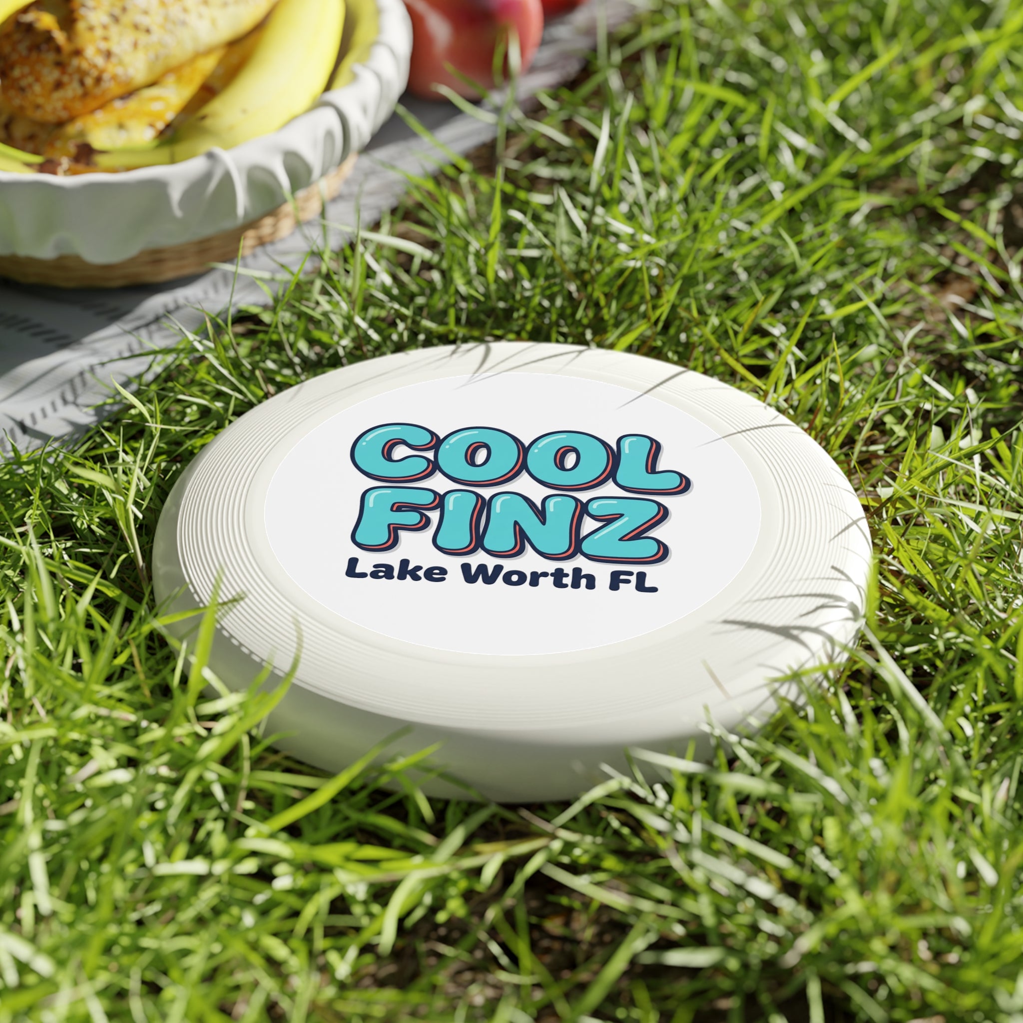 Cool Finz Wham-O Frisbee — Lake Worth FL Graphic Flying Disc