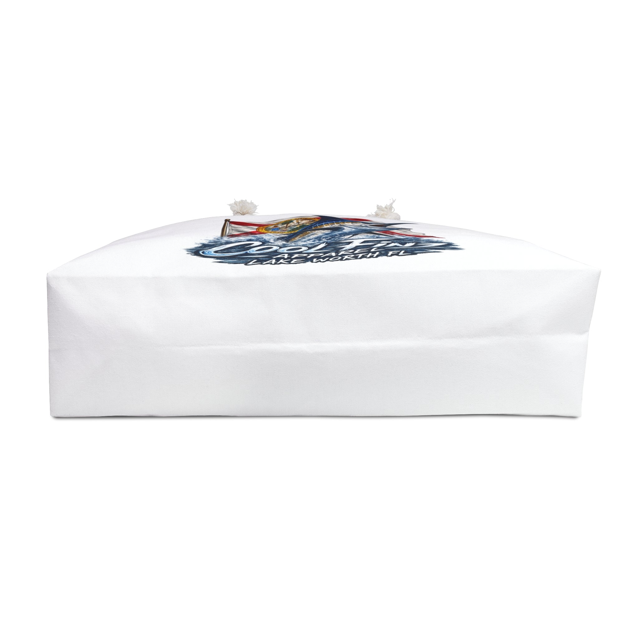 Weekender Bag: CoolFinz Apparel Marlin Beach Tote — Lake Worth Florida Nautical Travel Bag
