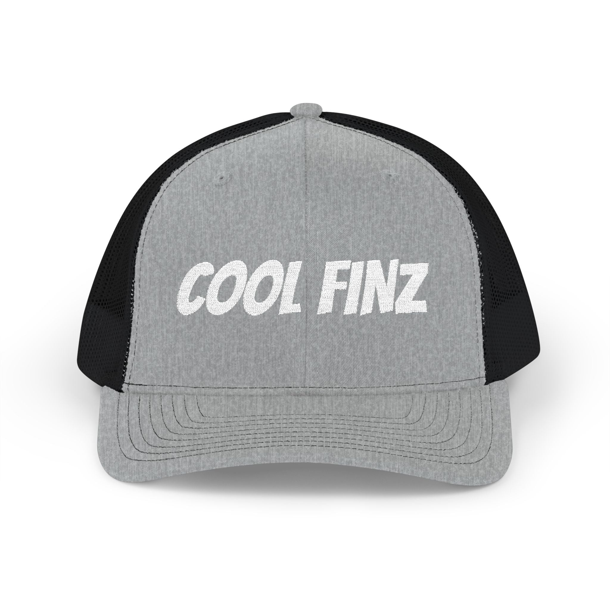 Cool Finz Snapback Trucker Cap – Bold Retro Mesh Baseball Hat