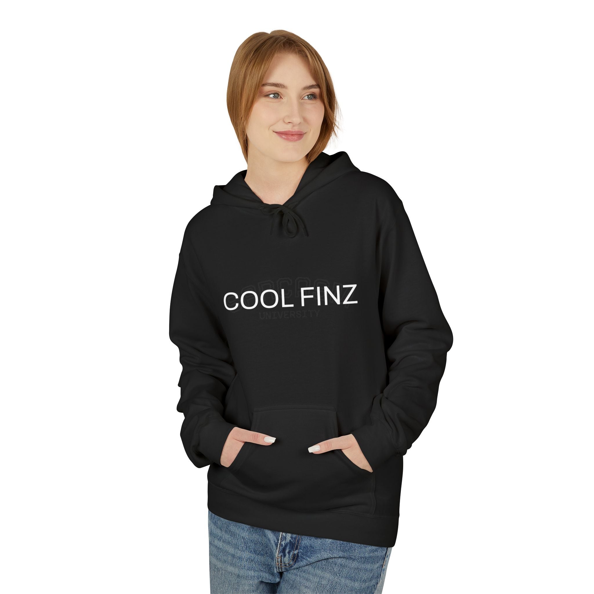 Cool.Finz Hoodie — Retro Mahi Mahi Fishing Flag Graphic Hoodie