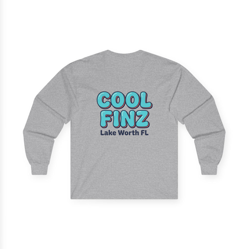Cool Finz Long Sleeve Tee – Lake Worth FL Graphic Shirt