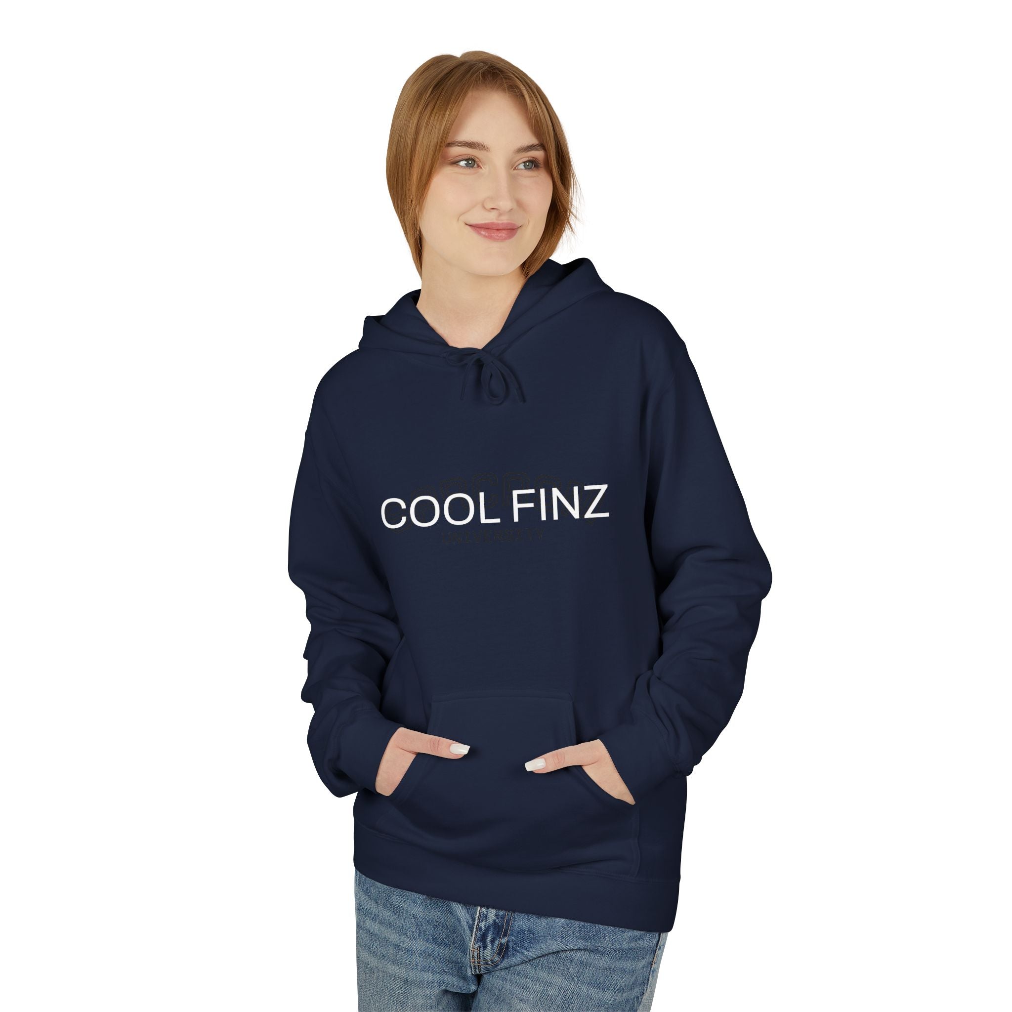 Cool.Finz Hoodie — Retro Mahi Mahi Fishing Flag Graphic Hoodie
